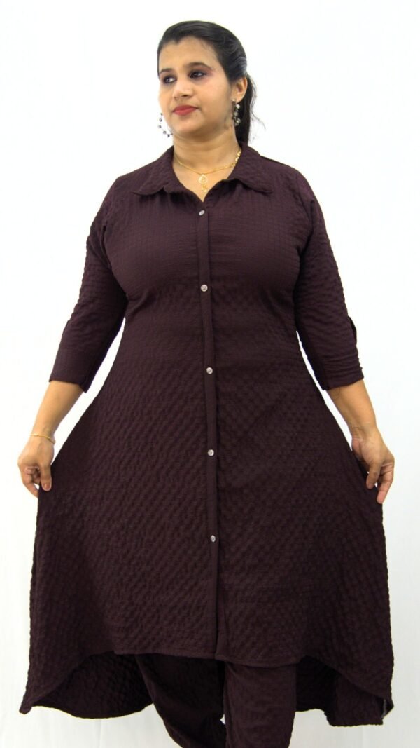 DESIGNER ASSYMETRIC CO ORD SET-INC1001