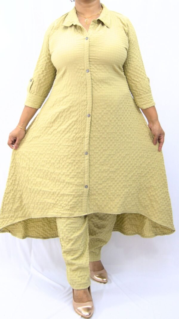 DESIGNER ASSYMETRIC CO ORD SET-INC1001 - Image 3