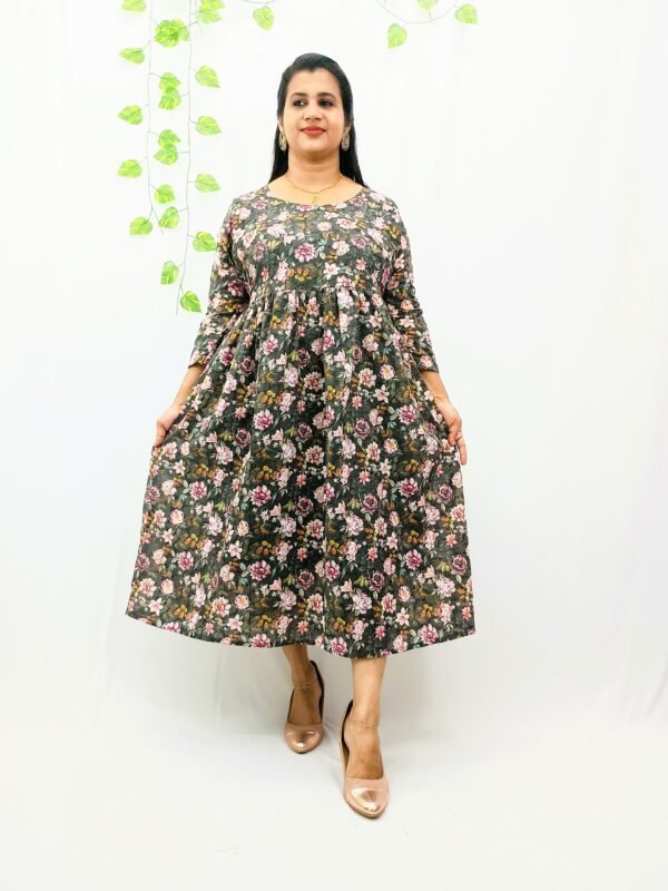 HACOBA FROCK KURTI -INF007