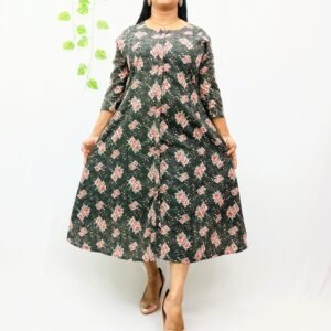 FRONT SLITTED HACOBA COTTON KURTIES-INH001