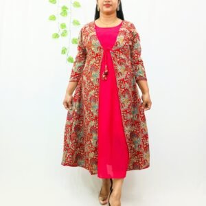 STYLISH JACKET KURTI-INK1141