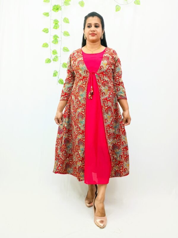 STYLISH JACKET KURTI-INK1141 - Image 2