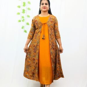 STYLISH JACKET KURTI-INK1141