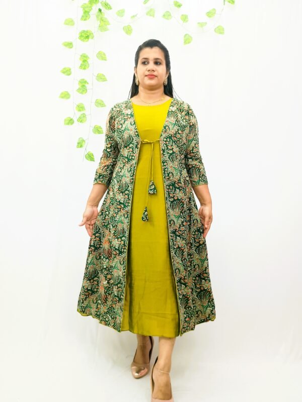 STYLISH JACKET KURTI-INK1141 - Image 4