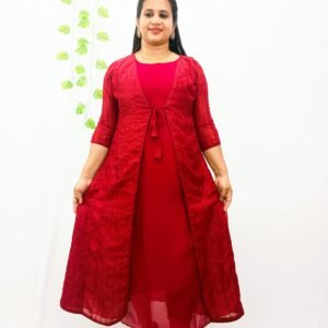 Stylish Jacket Kurti-INV3001