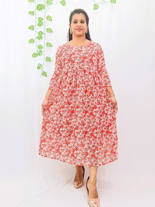 HACOBA FROCK KURTI -INF004