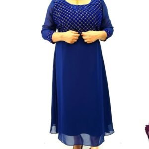 GEORGETTE UMBRELLA CUT KURTI-IS30652