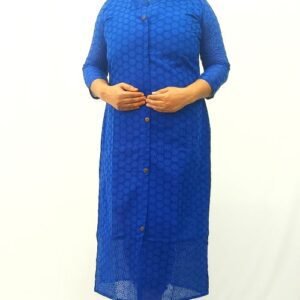 Hakoba slitted kurti-INS3065