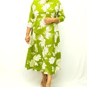 Plus Size Princess cut kurti -1585