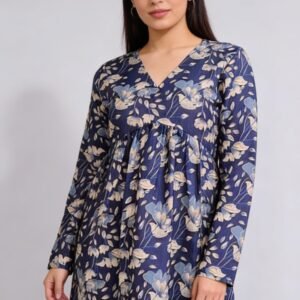 dark blue short kurti